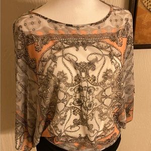 Jennifer Lopez grey/pink built in tank size-s